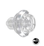 Pushbutton 1-1/8 inch clear