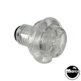 Flipper Pushbutton Upgraded - 1-1/8" CLEAR