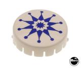 Pop bumper cap GTB asterisk blue