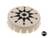 Pop bumper cap GTB asterisk black