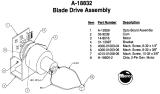 Complete Assemblies-ROAD SHOW (Williams) Blade drive assembly