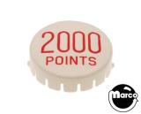 Pop bumper cap GTB "2000 Points" red 