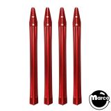 Legs-Leg set 28-1/2 inch Candy Red (4)