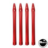 Legs-Leg set 28-1/2 inch Red (4)