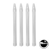 -Leg set 28-1/2 inch White (4)