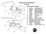 -DIRTY HARRY (Williams) Diverter assembly right