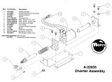 -CIRQUS VOLTAIRE (Bally) diverter assy