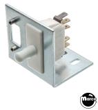 -Coin door interlock switch assembly