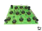 Boards - Displays & Display Controllers-STAR WARS E1 (Williams) 12 lamp pcb assy