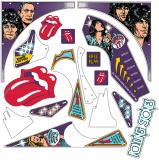 Classic Playfield Reproductions-ROLLING STONES (Bally) Plastic set