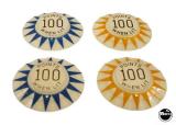 HI-LO ACE (Bally) Pop bumper cap set