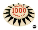 Pop bumper cap 'Points 1000 When Lit' K/R