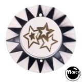 -Pop bumper cap 3 silver stars/ black sun