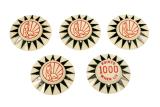 FUTURE SPA (Bally) Pop bumper cap set