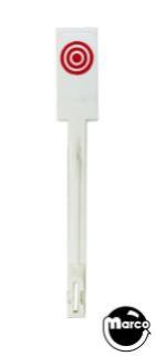 Drop target - Bally bullseye wedge red