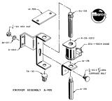 Kicker / Slingshot Parts-Coil bracket Stern SEI