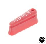 Flipper bat set - EM round top red/white print hole