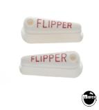 Flipper bat set - EM round top white/red hole