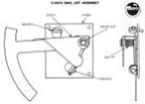 Ball Shooter Parts-Spring - torsion ball lift