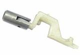 Plunger and ratchet arm assembly