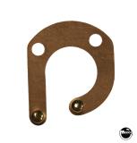 Drop Target Parts-Horseshoe contact blade - right