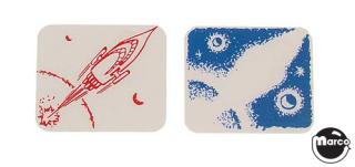 MARS TREK (Sonic) Decal spinner