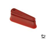 Flipper bat 2 inch round red w/hole