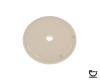 Target face - round 1" white