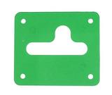 Hole Guards-Hole cover plastic Gottlieb GREEN