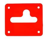 -Hole cover plastic Gottlieb® RED