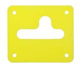 Hole Guards-Eject hole cover Gottlieb YELLOW