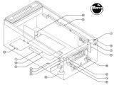 Cabinet Assemblies-TIME 2000 (Atari) Cabinet assembly