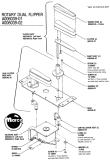 Rotary flipper solenoid Atari right