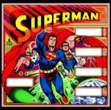 Backbox Art-SUPERMAN (Atari) Backglass