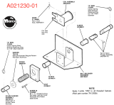 Kicker / Slingshot Parts-HERCULES (Atari) Kicker assembly