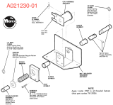 Complete Assemblies-HERCULES (Atari) Kicker assembly