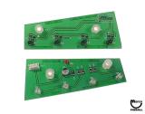 Boards - Switches & Sensor-Trough Opto board set Bally 6803