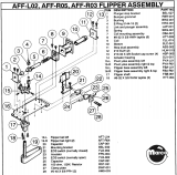 Flipper Kits and Components-Flipper assembly Alvin G left