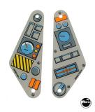 Playfield Plastics-AIRBORNE (Capcom) Slingshot set