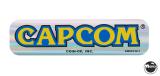 Decal coin door Capcom