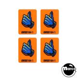 -AIRBORNE (Capcom) drop target decal (4)