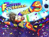 Backbox Art-FLIPPER FOOTBALL (Capcom) Translite