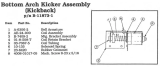 Kicker outlane assembly Williams