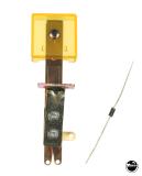 Stationary Targets-Target switch - yellow trans. 3D square