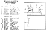 RADICAL (Bally) Diverter assembly