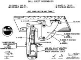 Kicker / Slingshot Parts-Ball eject assembly Williams left