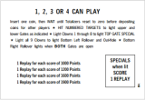 BIG DAY (Bally) Score card