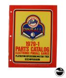 Parts Catalogs-Bally 1979-1 Parts Catalog AS IS