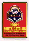 Parts Catalogs-Bally 1980-1 Parts Catalog - Original