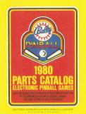 Parts Catalogs-Bally 1980 Parts Catalog